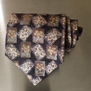 Via Manzoni Brown Italian Silk Tie
